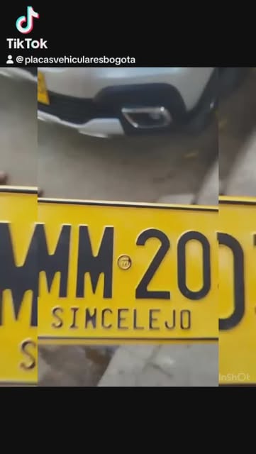 Trabajo de Placas Vehiculares Bogotá