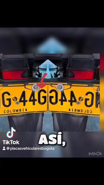 Trabajo de Placas Vehiculares Bogotá